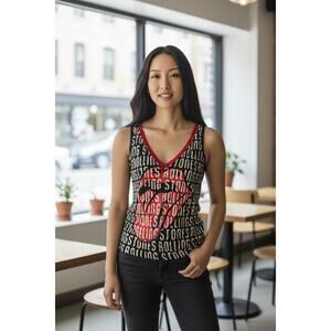 rockware rolling stones sleeveless tank top womens size XL